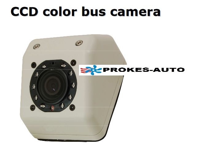 Kamera autobusová; objektiv 2,5mm; IR; audio; PAL; nestandardní miniDIN-6
