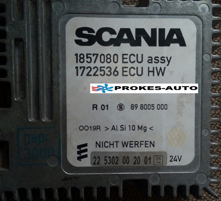 Řídící jednotka 24V Scania Hydronic D10W 225302002001 Eberspächer