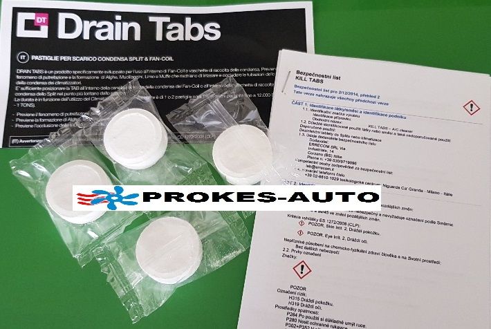 Čistící tablety Antibakteriální tablety pro ResfriAr, Resfri Agro / Agricola