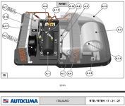 Autoclima náhradní díl A.3 evaporator electric fan FC83M-3033/4 - 20220256