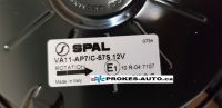 Ventilátor SPAL univerzální tlačný 12V průměr 255mm 10 lopatek VA11-AP7/C-57S / OEM 3MTV078 - 413137 - 540059800 - 540059801 - 540059803 - 781157 - 781187 Carrier
