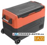 Eurgeen EA35 kompresorová autochladnička 35L 12/24V / 100/240V +10 to -20ºC dvouzónová