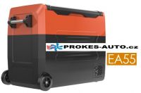 Eurgeen EA55 kompresorová autochladnička 55L 12/24V / 100/240V +10 to -20ºC dvouzónová