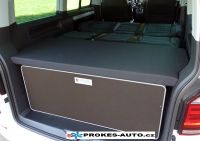 Kempingový box pro VW T6 / 5 Multivan + California Beach, s originální 3místnou lavicí