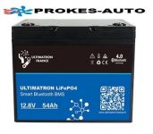LiFePO4 baterie Ultimatron Smart BMS 12,8V/54Ah