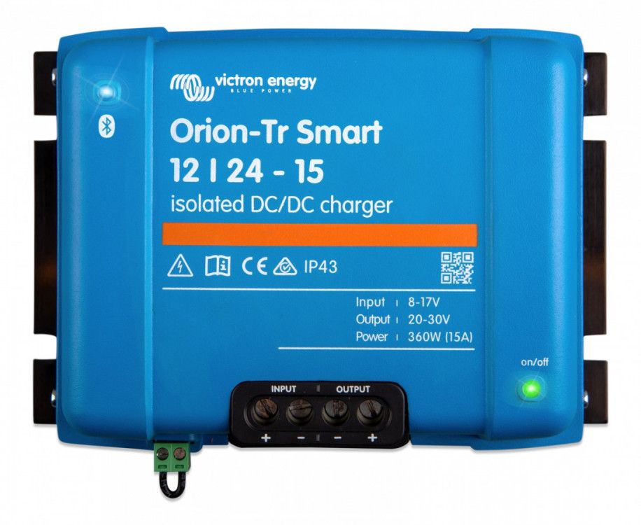 Orion-Tr 12/24-15A SMART DC/DC nabíječ izolovaný Victron Energy