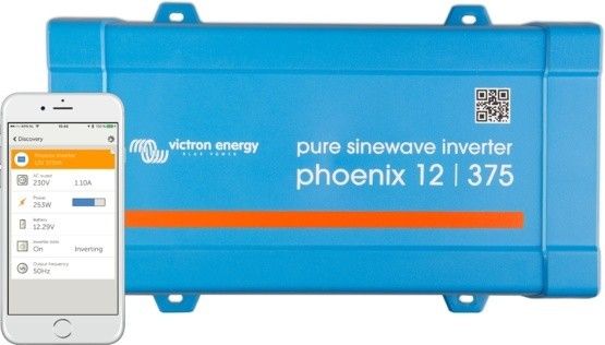 Phoenix 12/375 měnič napětí sínus 375VA 12V na 230V / VE.Direct Victron Energy