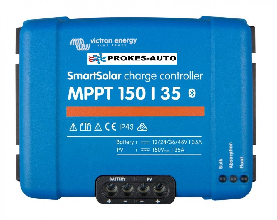 SmartSolar MPPT 150/35 regulátor 12/24/48V 35A 150V s Bluetooth Victron Energy