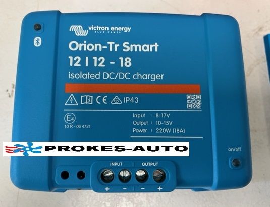 Orion-Tr 12/12-18A SMART DC/DC nabíječ izolovaný Victron Energy