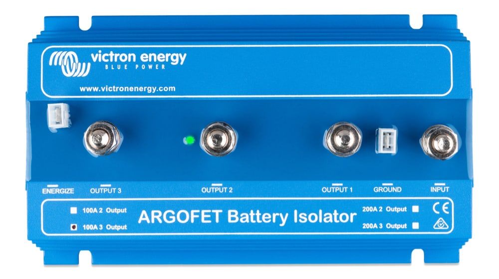 Argofet 200-3 FET oddělovač 3 baterií Victron Energy
