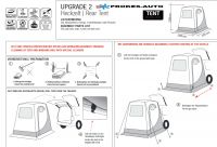 Zadní stan Upgrade Premium speciálně pro dveře zavazadlového prostoru VW T5 / T6