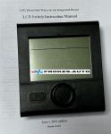 Náhradní LCD ovladač pro Combi topení Diesel / elektro JP Heating MNB-V-FY / 31011104400
