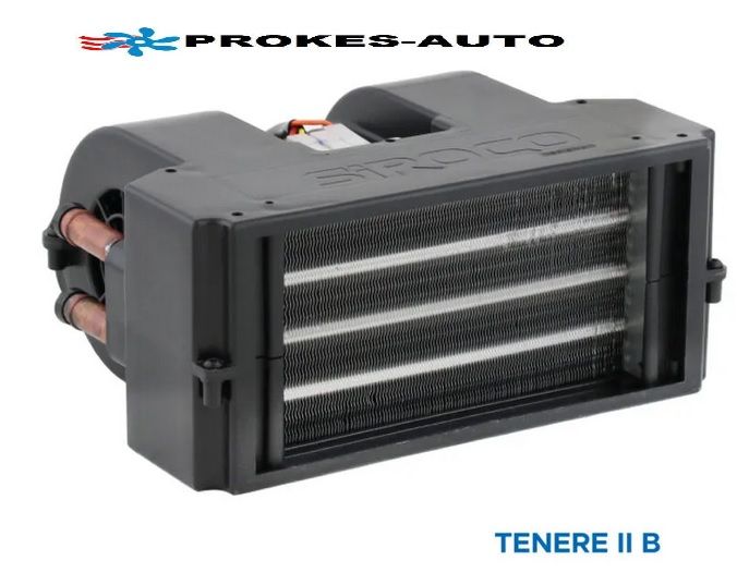 SiROCO vodní topení TENERE II B / 2rychlostní tichý ventilátor 24V / 4,2kW SiROCO France